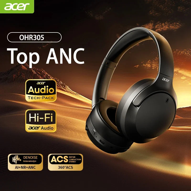 Acer Headphones Wireless Earphones Head Tracking