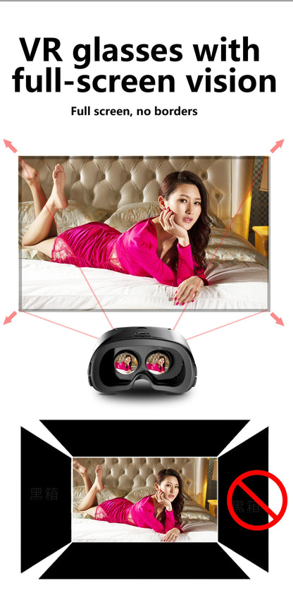 Virtual Reality 3D VR Glasses Smartphone Cell Mobile