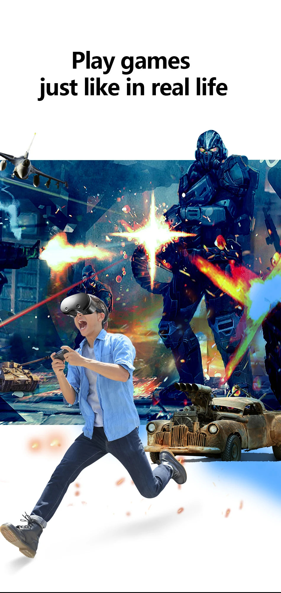 Virtual Reality 3D VR Glasses Smartphone Cell Mobile