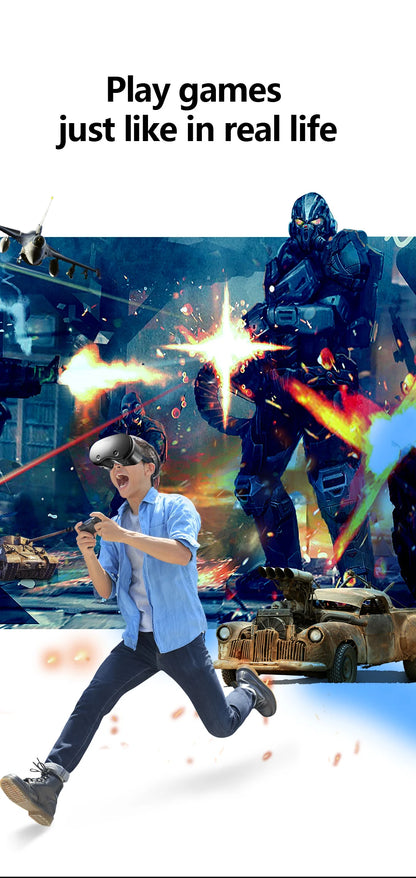 Virtual Reality 3D VR Glasses Smartphone Cell Mobile