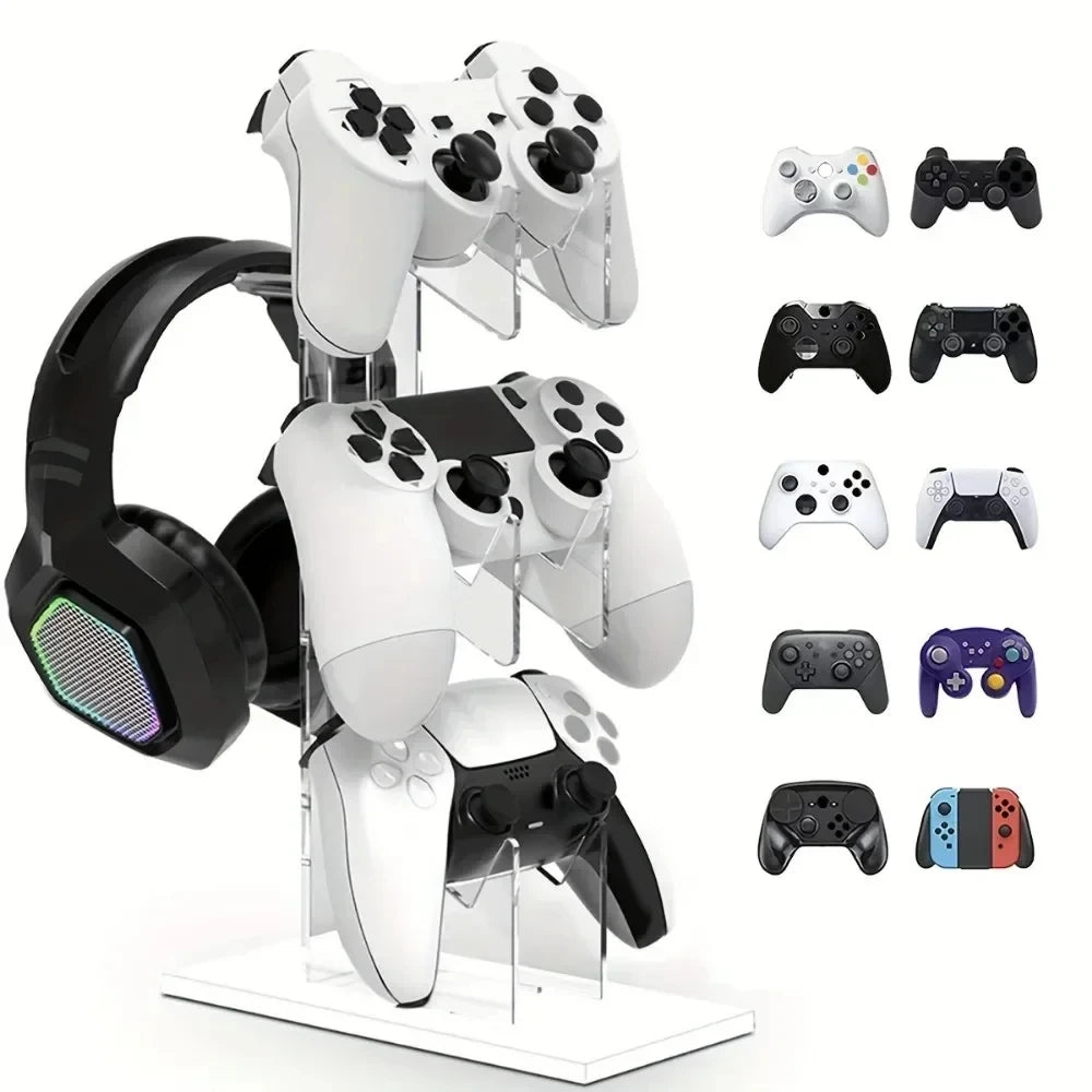 Game Controller Stand For Playstation 5 4 3 2 PS5 PS4 PS3 Dualsense Dualshock Switch Pro Xbox Control Accessories Holder Support