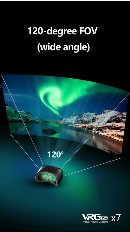 VRG Pro X7 3D Helmet Virtual Reality VR