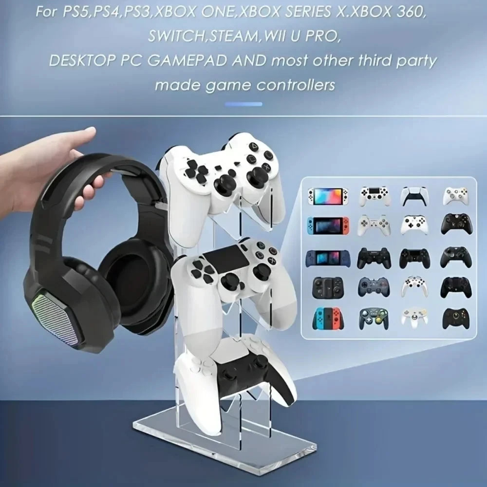Game Controller Stand For Playstation 5 4 3 2 PS5 PS4 PS3 Dualsense Dualshock Switch Pro Xbox Control Accessories Holder Support