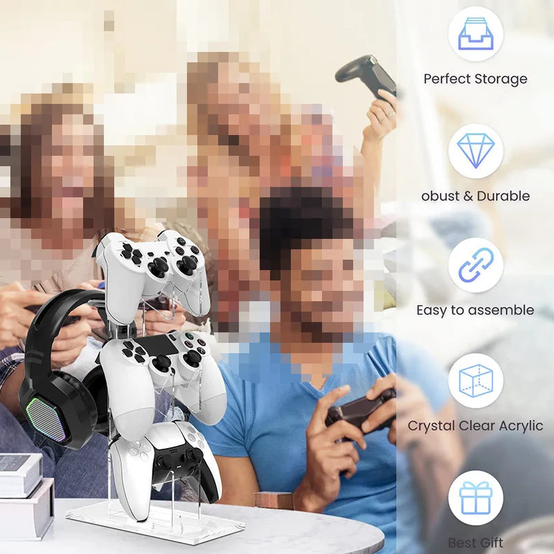 Game Controller Stand For Playstation 5 4 3 2 PS5 PS4 PS3 Dualsense Dualshock Switch Pro Xbox Control Accessories Holder Support