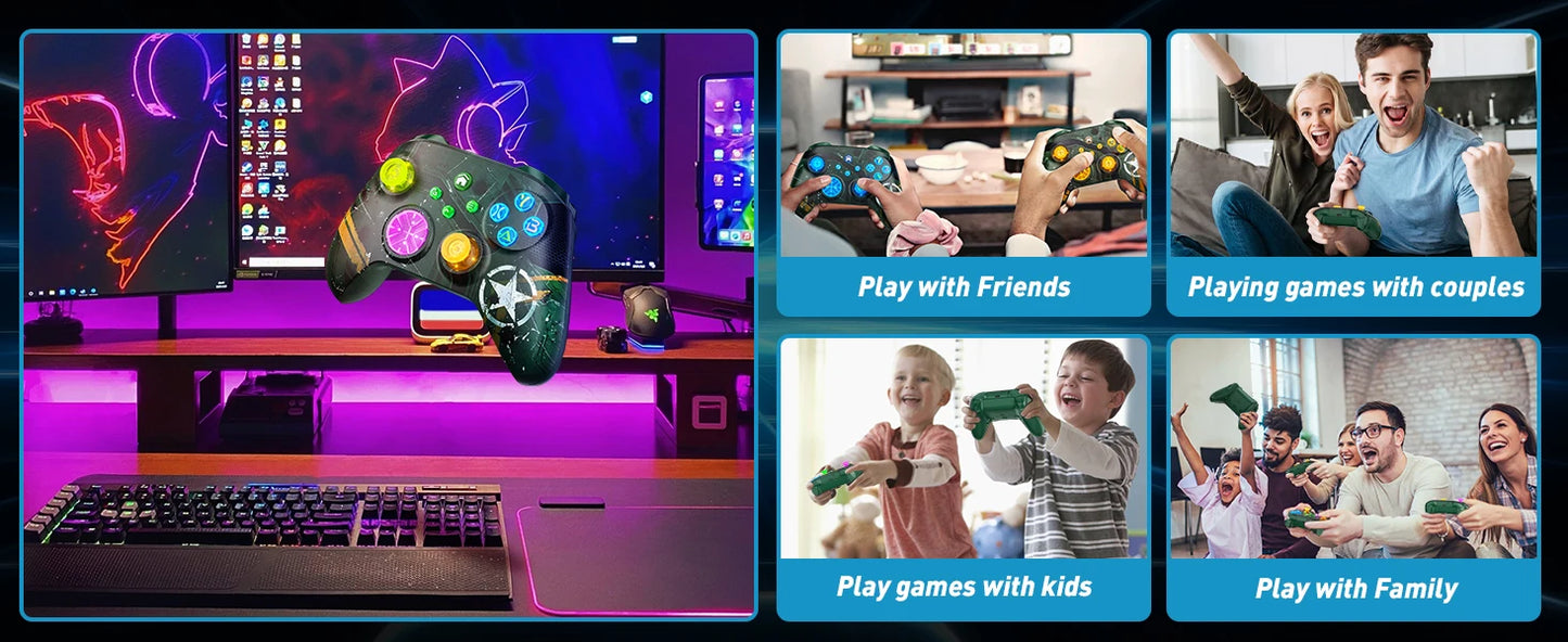 Gamepad for Xbox One S/X/Series S/X/PCWindows 7/8/10