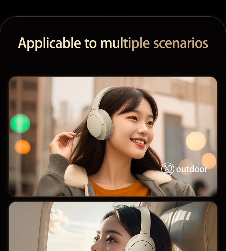 Acer Headphones Wireless Earphones Head Tracking