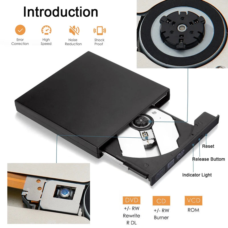 USB External DVD CD