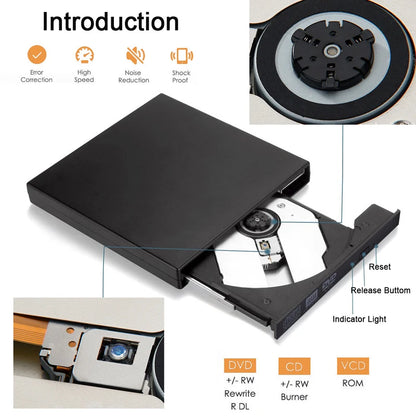 USB External DVD CD