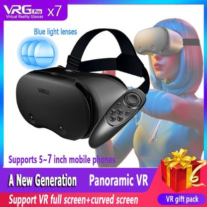 VRG Pro X7 3D Helmet Virtual Reality VR