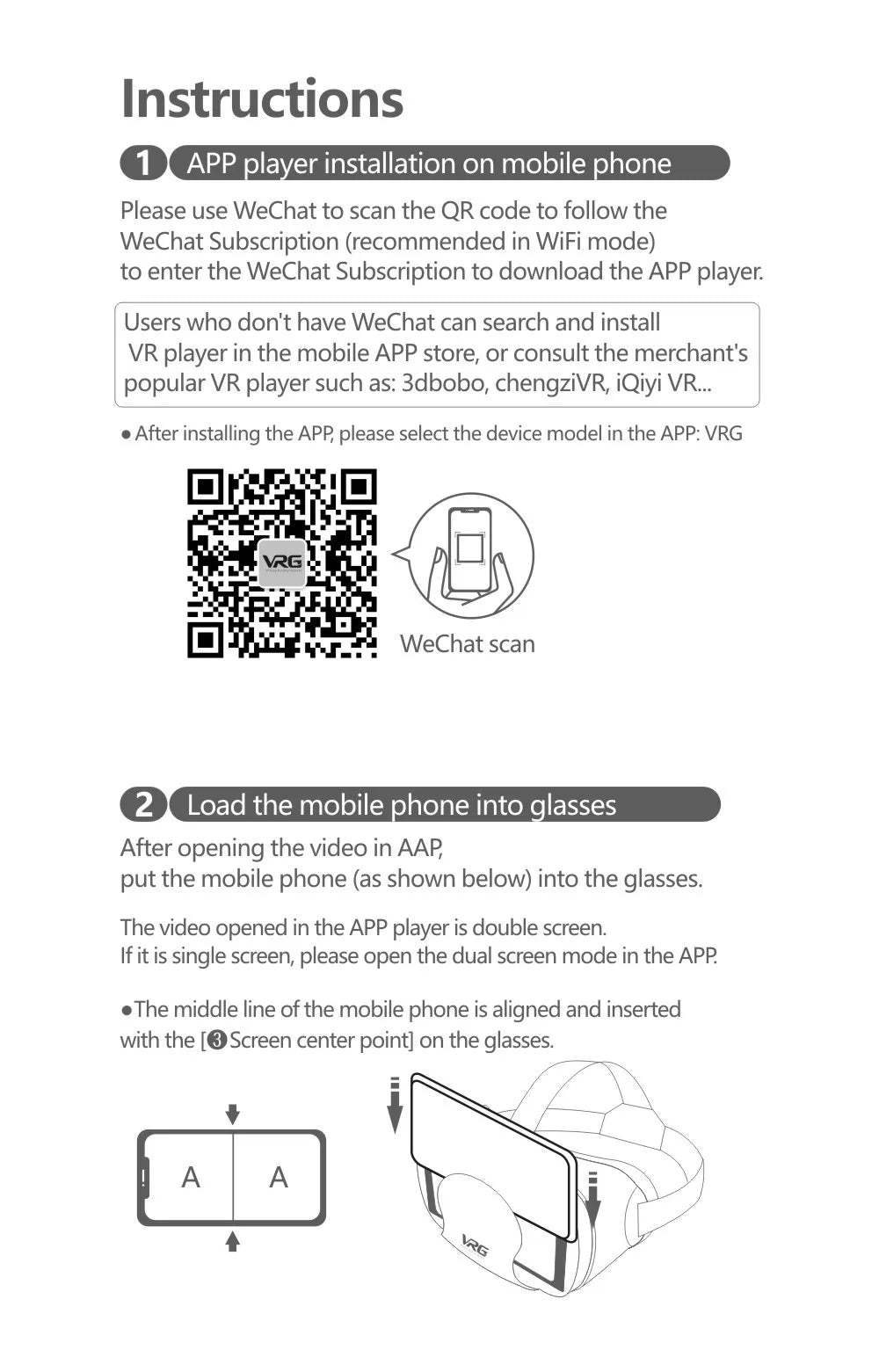 Virtual Reality 3D VR