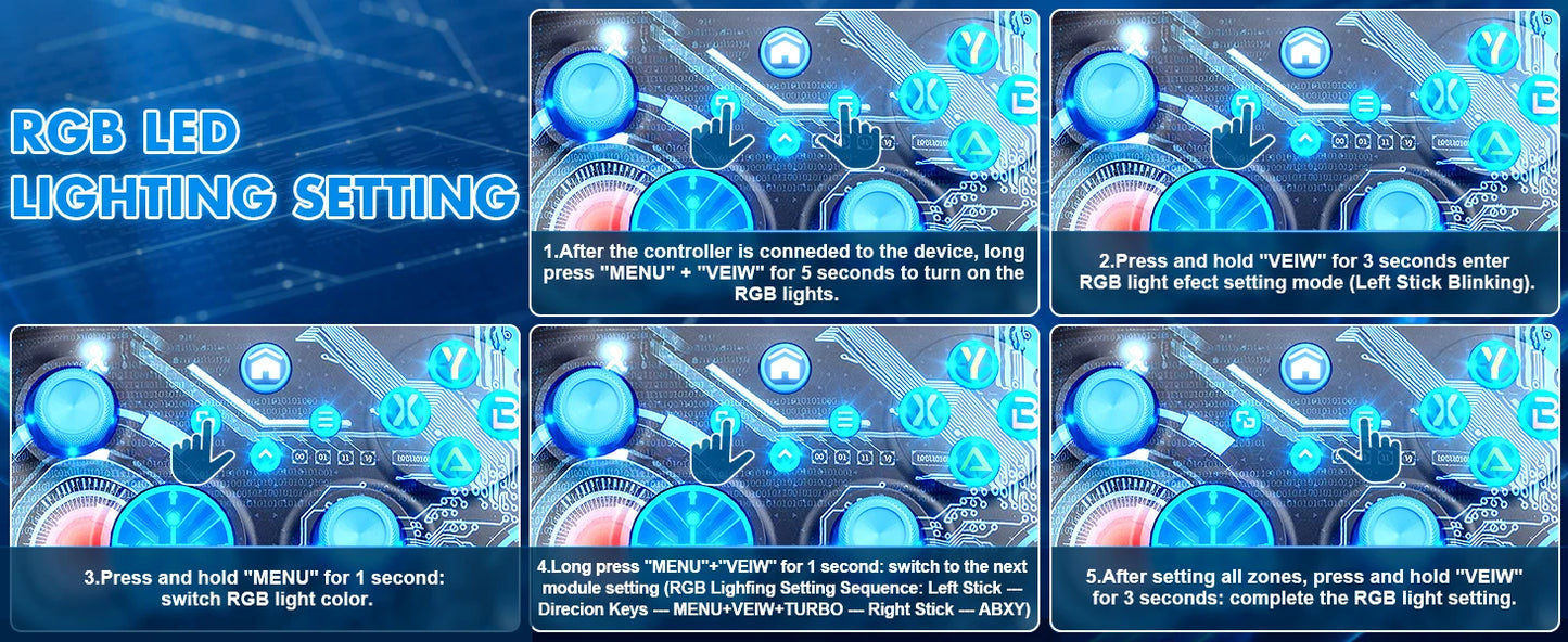 Gamepad for Xbox One S/X/Series S/X/PCWindows 7/8/10